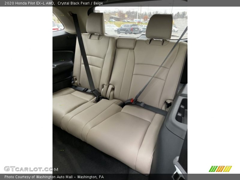Crystal Black Pearl / Beige 2020 Honda Pilot EX-L AWD
