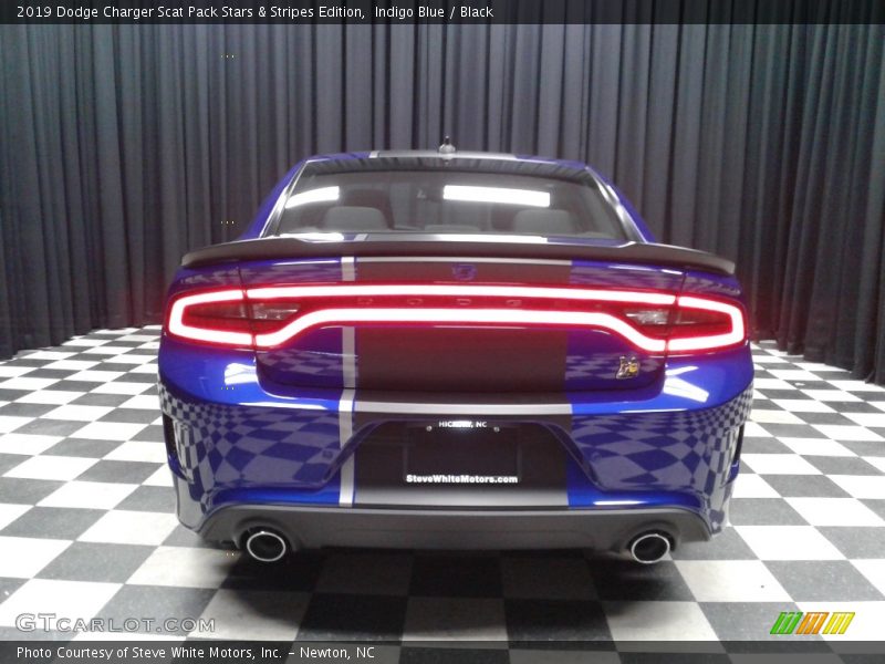 Indigo Blue / Black 2019 Dodge Charger Scat Pack Stars & Stripes Edition