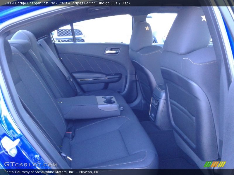 Indigo Blue / Black 2019 Dodge Charger Scat Pack Stars & Stripes Edition