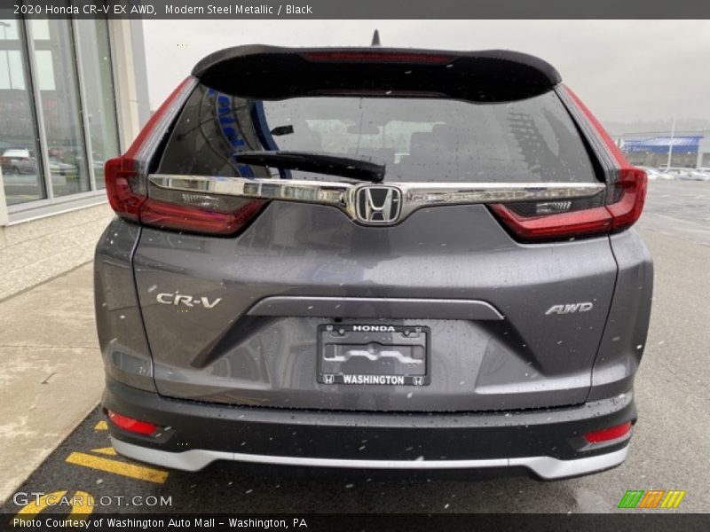 Modern Steel Metallic / Black 2020 Honda CR-V EX AWD