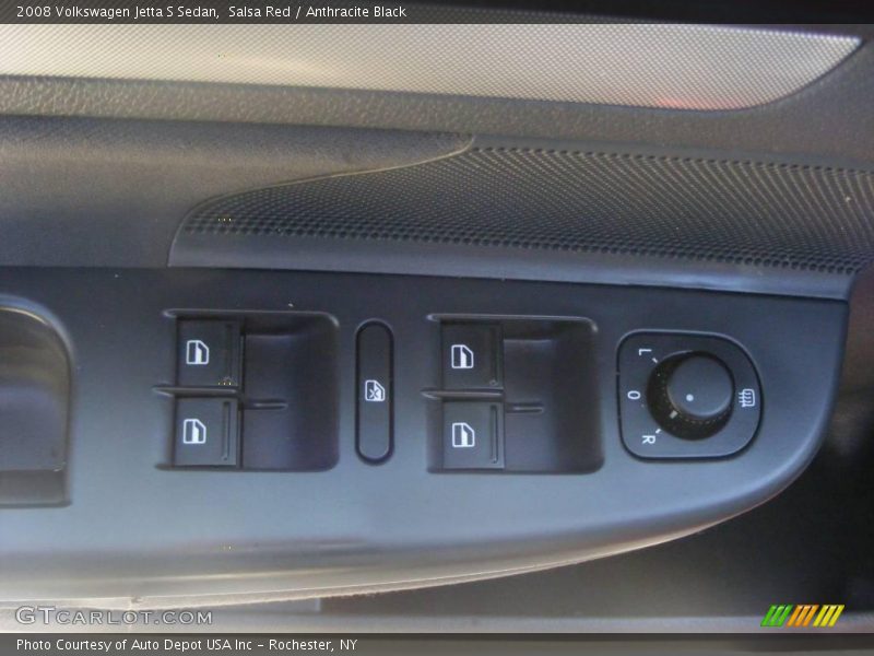 Salsa Red / Anthracite Black 2008 Volkswagen Jetta S Sedan