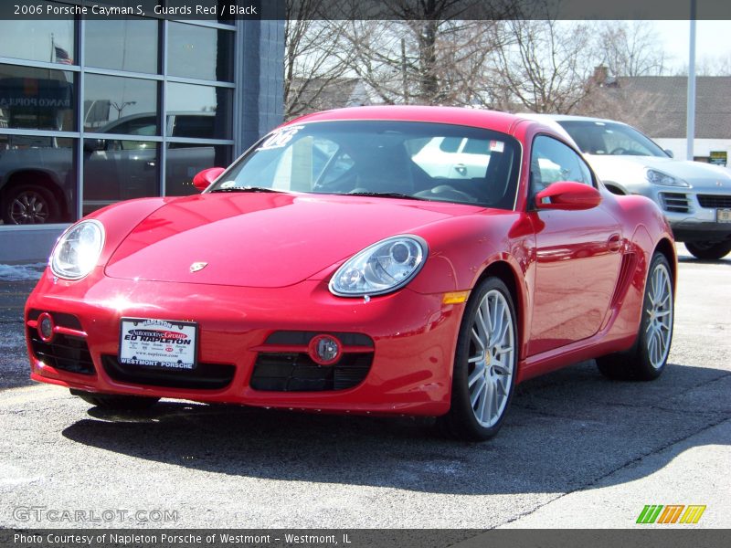 Guards Red / Black 2006 Porsche Cayman S