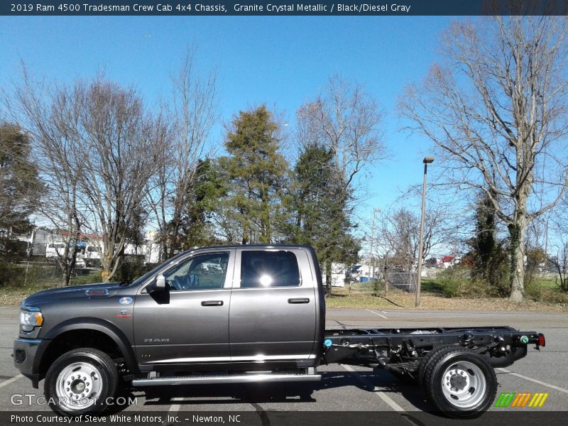 Granite Crystal Metallic / Black/Diesel Gray 2019 Ram 4500 Tradesman Crew Cab 4x4 Chassis