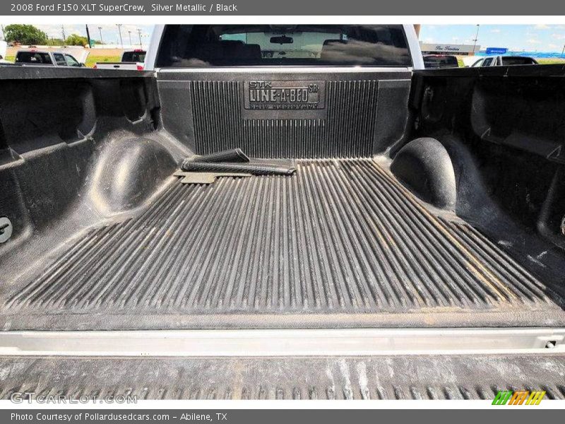 Silver Metallic / Black 2008 Ford F150 XLT SuperCrew