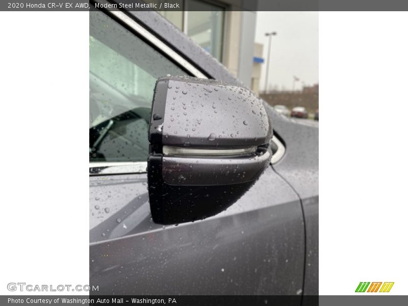 Modern Steel Metallic / Black 2020 Honda CR-V EX AWD