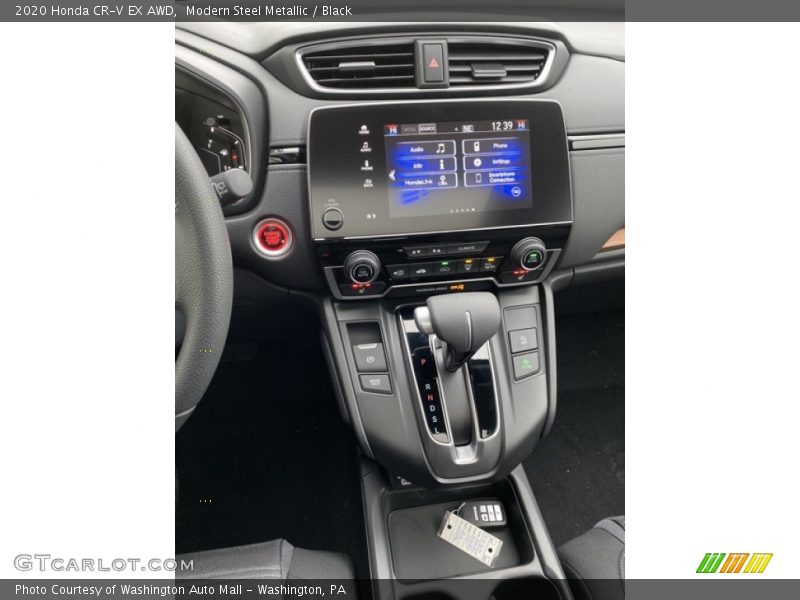 Modern Steel Metallic / Black 2020 Honda CR-V EX AWD