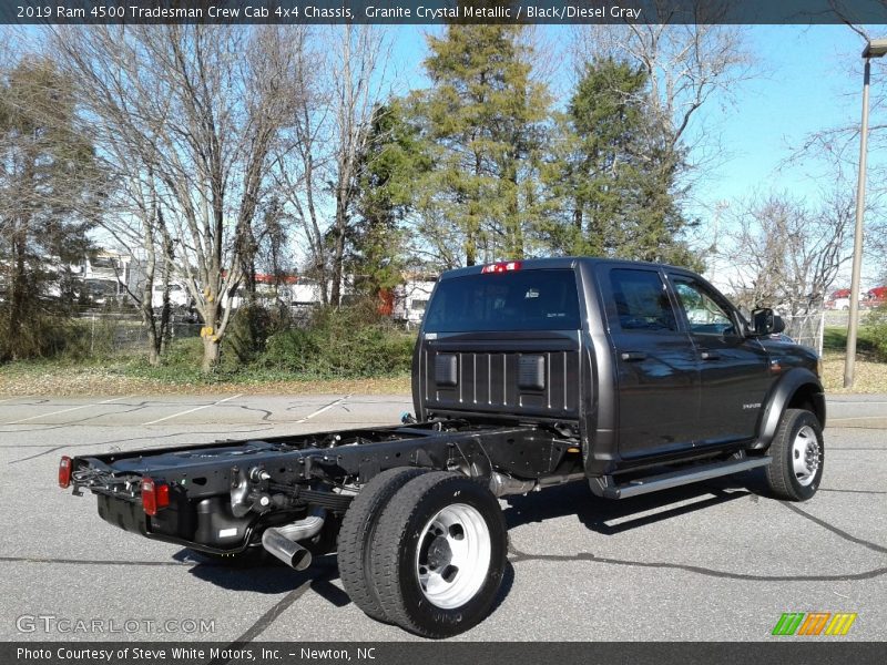 Granite Crystal Metallic / Black/Diesel Gray 2019 Ram 4500 Tradesman Crew Cab 4x4 Chassis