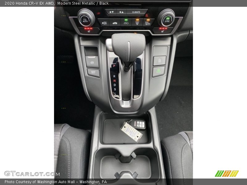 Modern Steel Metallic / Black 2020 Honda CR-V EX AWD