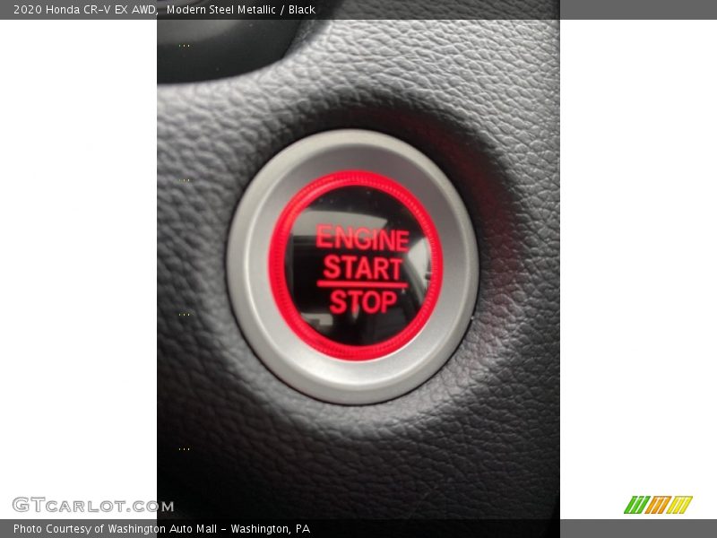 Modern Steel Metallic / Black 2020 Honda CR-V EX AWD