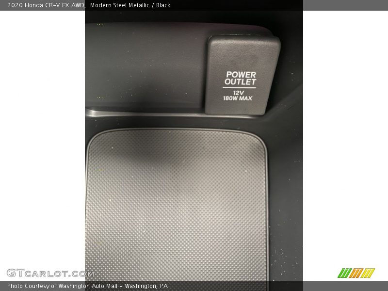 Modern Steel Metallic / Black 2020 Honda CR-V EX AWD