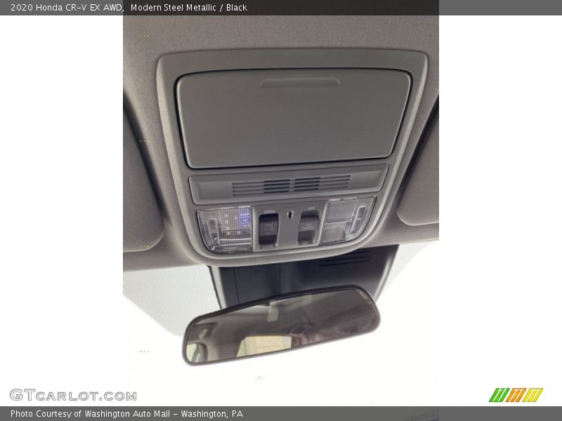 Modern Steel Metallic / Black 2020 Honda CR-V EX AWD