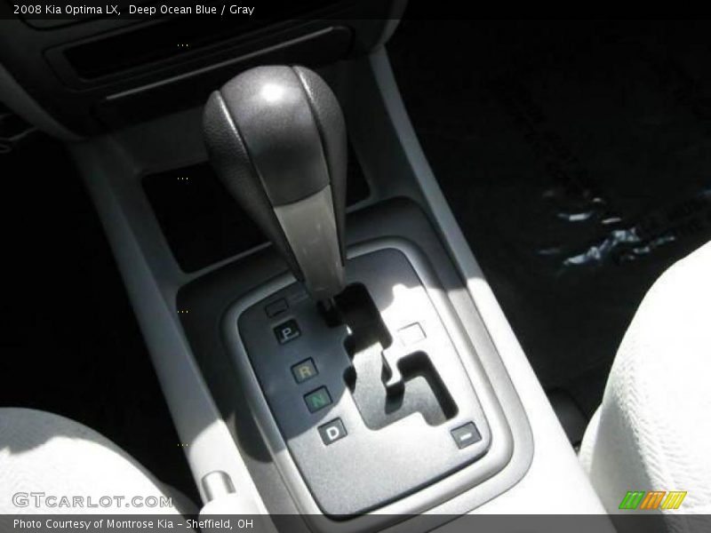 Deep Ocean Blue / Gray 2008 Kia Optima LX