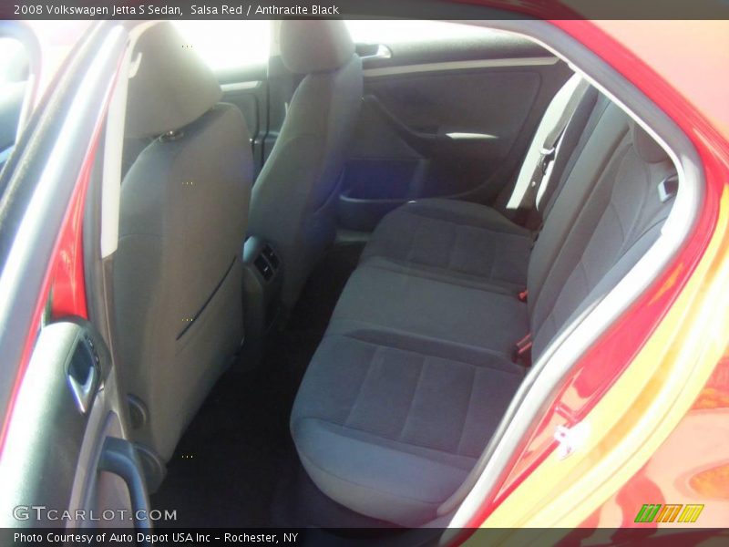 Salsa Red / Anthracite Black 2008 Volkswagen Jetta S Sedan