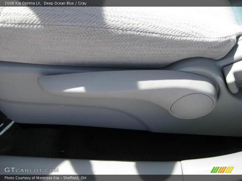 Deep Ocean Blue / Gray 2008 Kia Optima LX