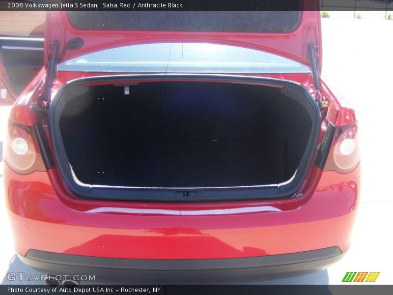 Salsa Red / Anthracite Black 2008 Volkswagen Jetta S Sedan