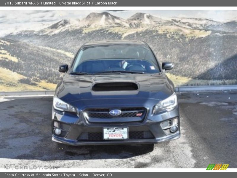 Crystal Black Silica / Carbon Black 2015 Subaru WRX STI Limited