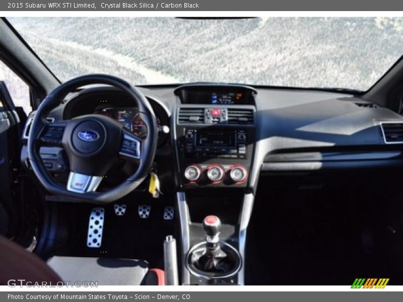 Crystal Black Silica / Carbon Black 2015 Subaru WRX STI Limited