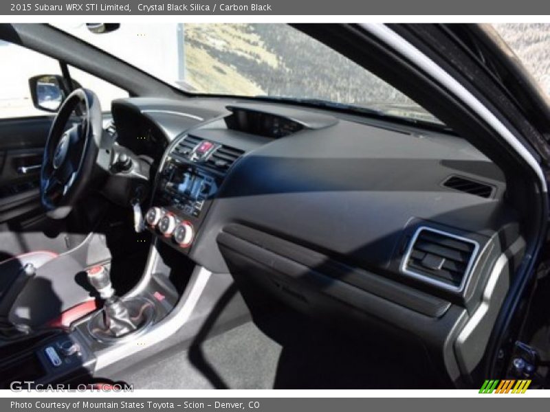 Crystal Black Silica / Carbon Black 2015 Subaru WRX STI Limited