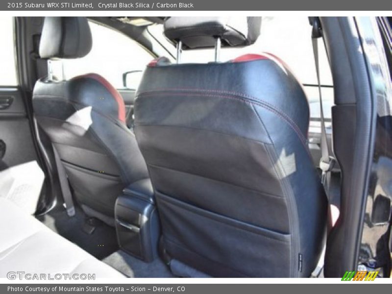 Crystal Black Silica / Carbon Black 2015 Subaru WRX STI Limited