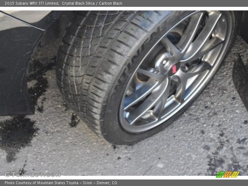 Crystal Black Silica / Carbon Black 2015 Subaru WRX STI Limited