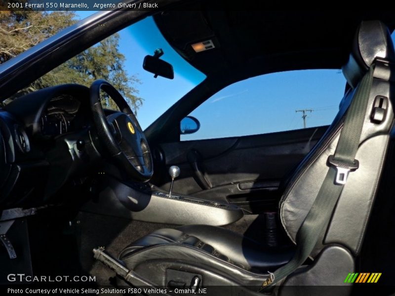 Front Seat of 2001 550 Maranello