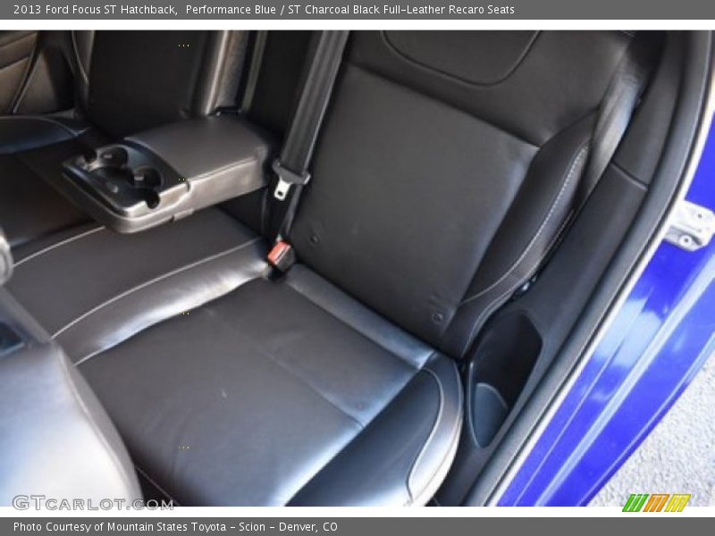 Performance Blue / ST Charcoal Black Full-Leather Recaro Seats 2013 Ford Focus ST Hatchback