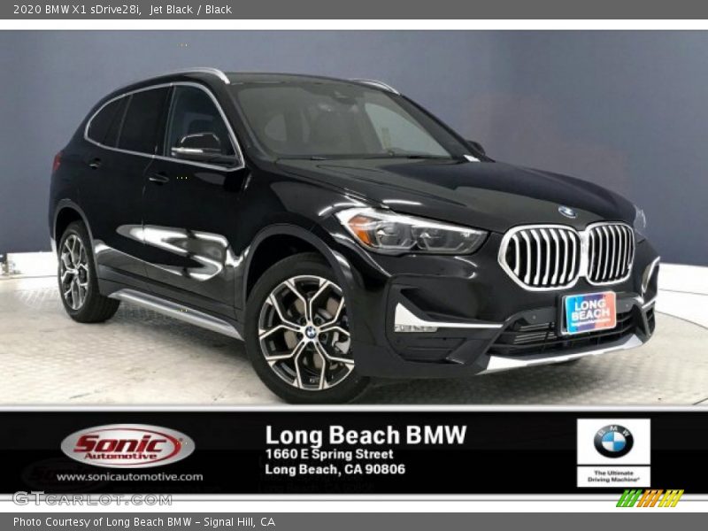 Jet Black / Black 2020 BMW X1 sDrive28i