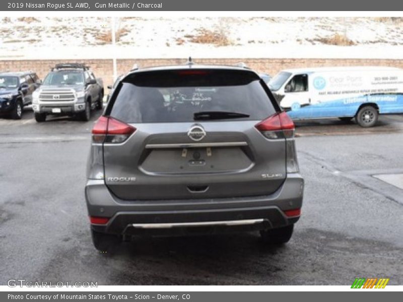 Gun Metallic / Charcoal 2019 Nissan Rogue SL AWD