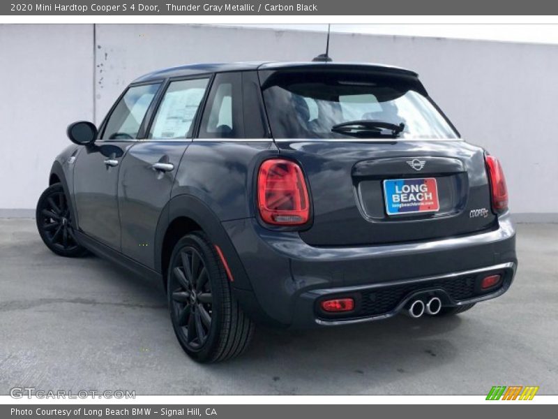 Thunder Gray Metallic / Carbon Black 2020 Mini Hardtop Cooper S 4 Door