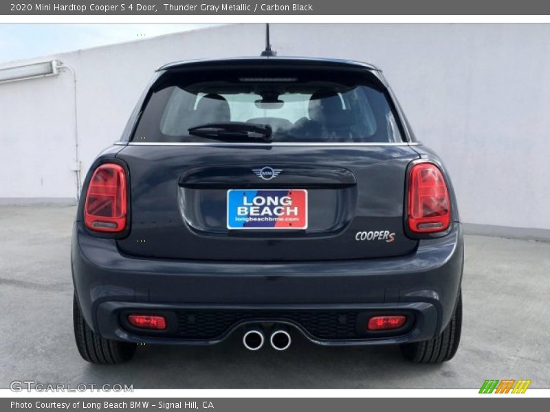 Thunder Gray Metallic / Carbon Black 2020 Mini Hardtop Cooper S 4 Door