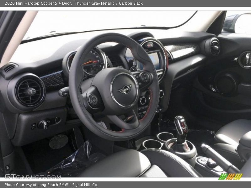 Thunder Gray Metallic / Carbon Black 2020 Mini Hardtop Cooper S 4 Door