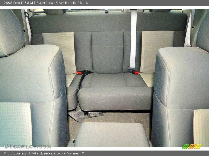 Silver Metallic / Black 2008 Ford F150 XLT SuperCrew