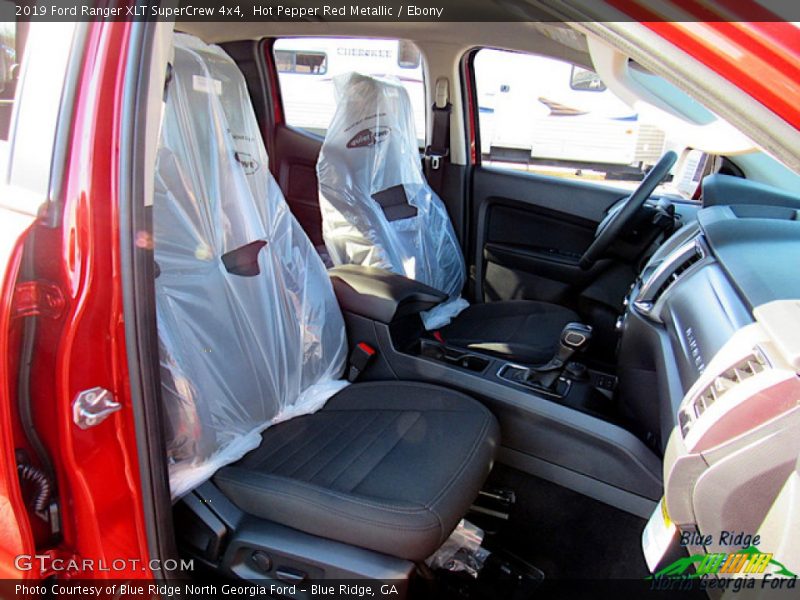 Hot Pepper Red Metallic / Ebony 2019 Ford Ranger XLT SuperCrew 4x4