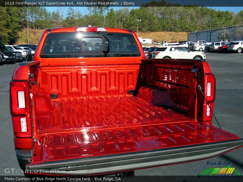 Hot Pepper Red Metallic / Ebony 2019 Ford Ranger XLT SuperCrew 4x4