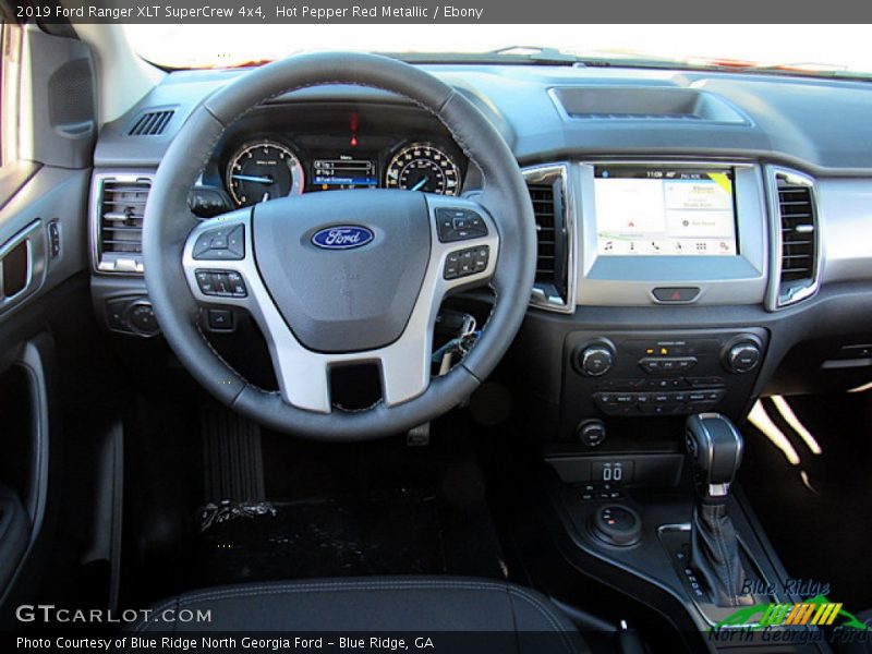 Hot Pepper Red Metallic / Ebony 2019 Ford Ranger XLT SuperCrew 4x4