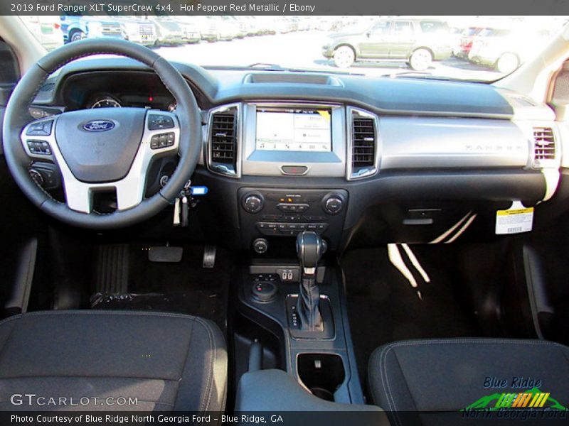 Hot Pepper Red Metallic / Ebony 2019 Ford Ranger XLT SuperCrew 4x4