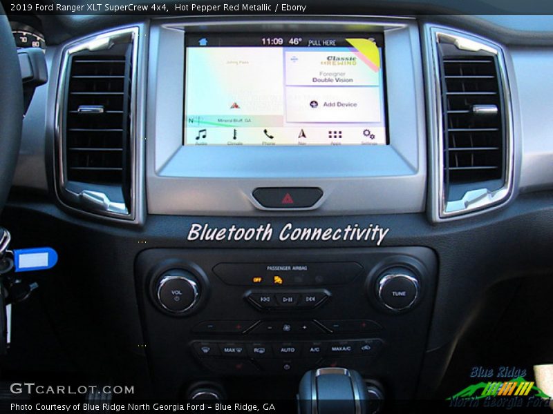 Hot Pepper Red Metallic / Ebony 2019 Ford Ranger XLT SuperCrew 4x4
