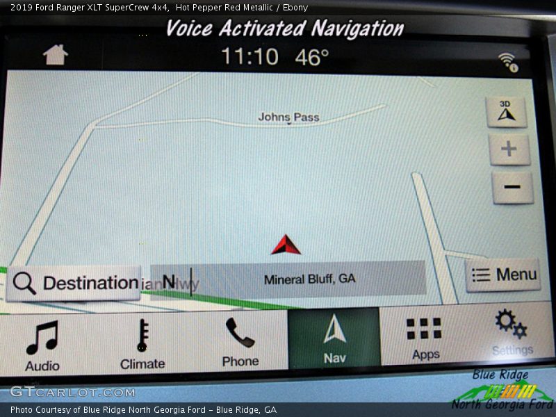 Hot Pepper Red Metallic / Ebony 2019 Ford Ranger XLT SuperCrew 4x4