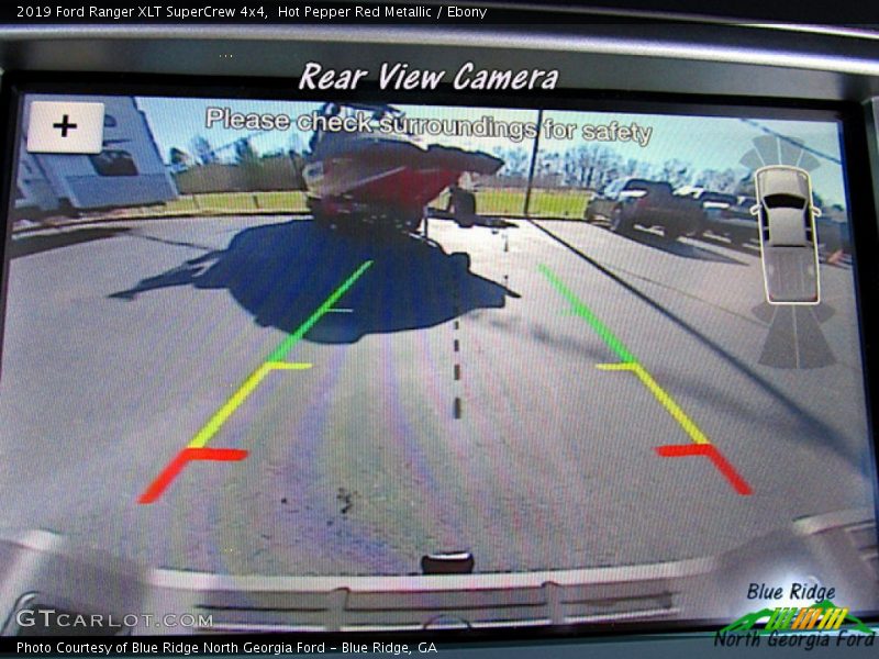 Hot Pepper Red Metallic / Ebony 2019 Ford Ranger XLT SuperCrew 4x4