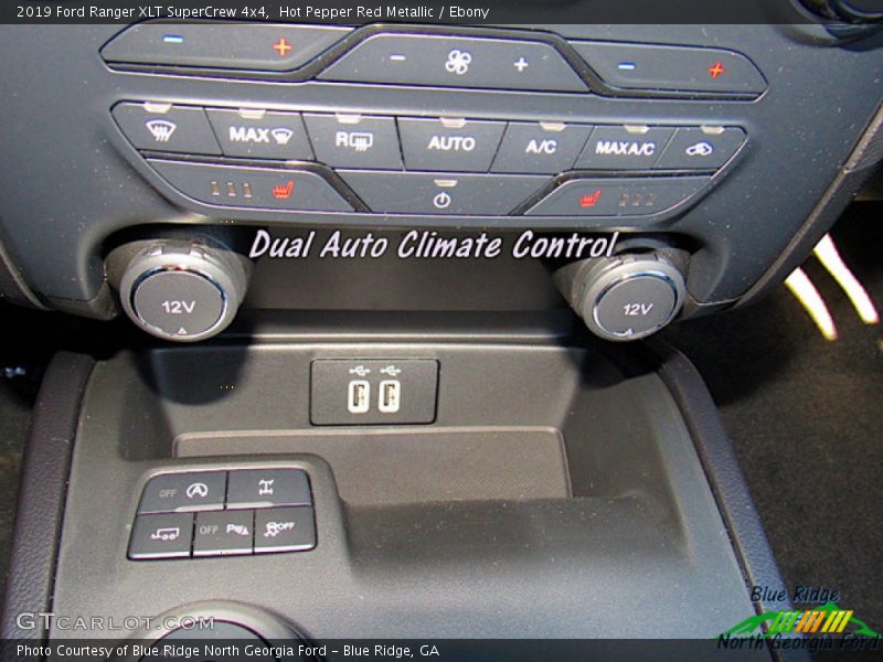 Hot Pepper Red Metallic / Ebony 2019 Ford Ranger XLT SuperCrew 4x4