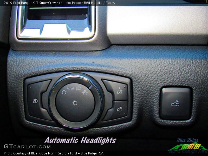 Hot Pepper Red Metallic / Ebony 2019 Ford Ranger XLT SuperCrew 4x4