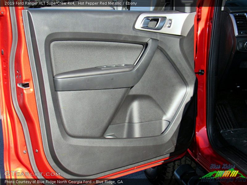Hot Pepper Red Metallic / Ebony 2019 Ford Ranger XLT SuperCrew 4x4