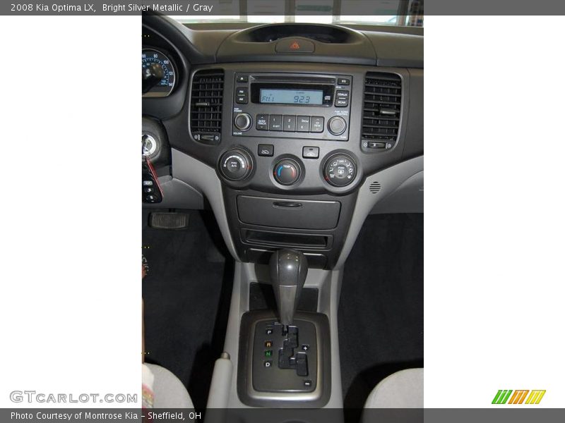 Bright Silver Metallic / Gray 2008 Kia Optima LX