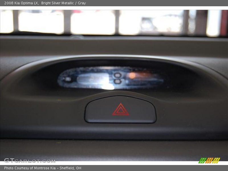 Bright Silver Metallic / Gray 2008 Kia Optima LX