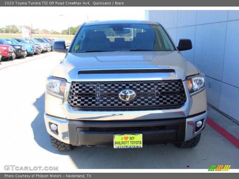 Quicksand / Black 2020 Toyota Tundra TSS Off Road CrewMax 4x4