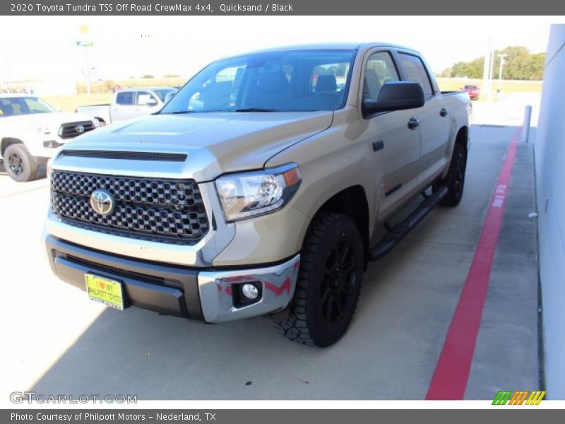 Quicksand / Black 2020 Toyota Tundra TSS Off Road CrewMax 4x4
