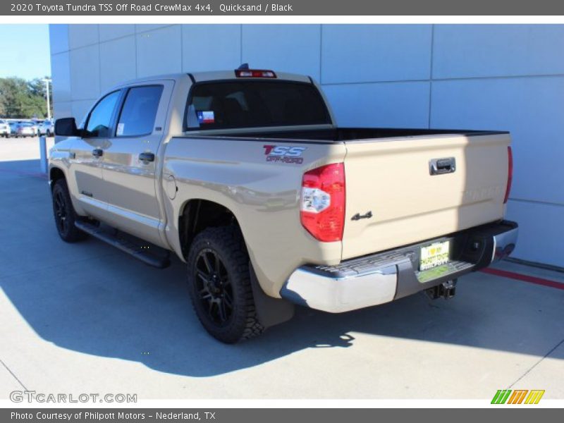 Quicksand / Black 2020 Toyota Tundra TSS Off Road CrewMax 4x4