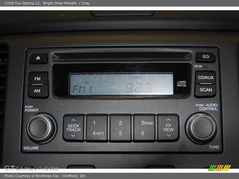 Bright Silver Metallic / Gray 2008 Kia Optima LX