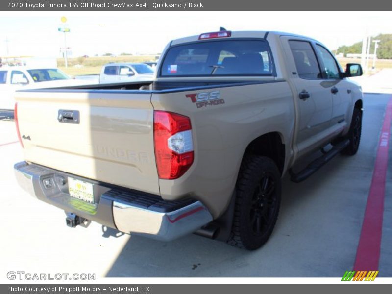 Quicksand / Black 2020 Toyota Tundra TSS Off Road CrewMax 4x4