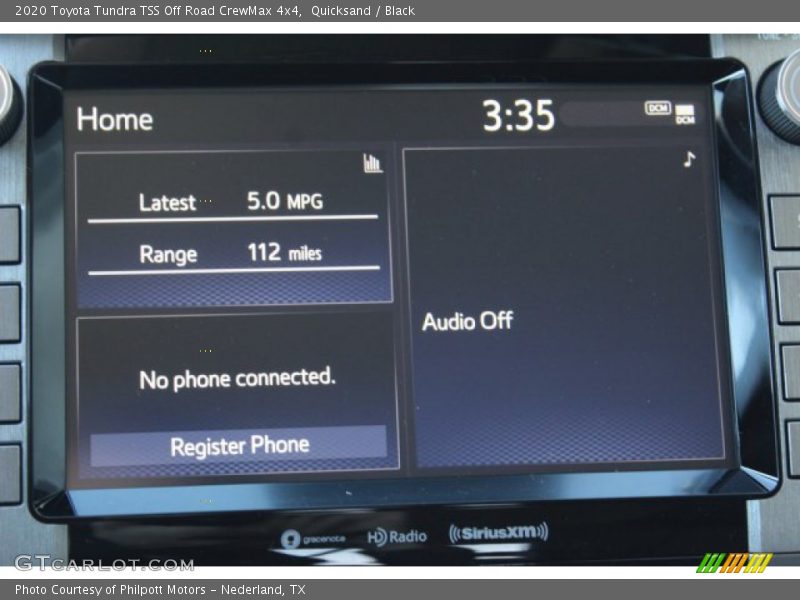 Quicksand / Black 2020 Toyota Tundra TSS Off Road CrewMax 4x4